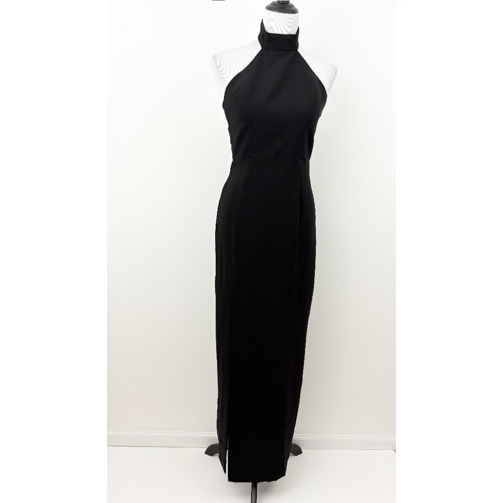 Amanda Uprichard Black Maxi Dress